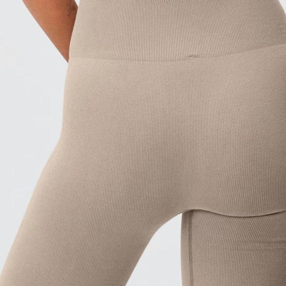 Everlane Seamless Bike Short Light Purple Ribbed High Rise Activewear XL/XXL - Picture 6 of 7